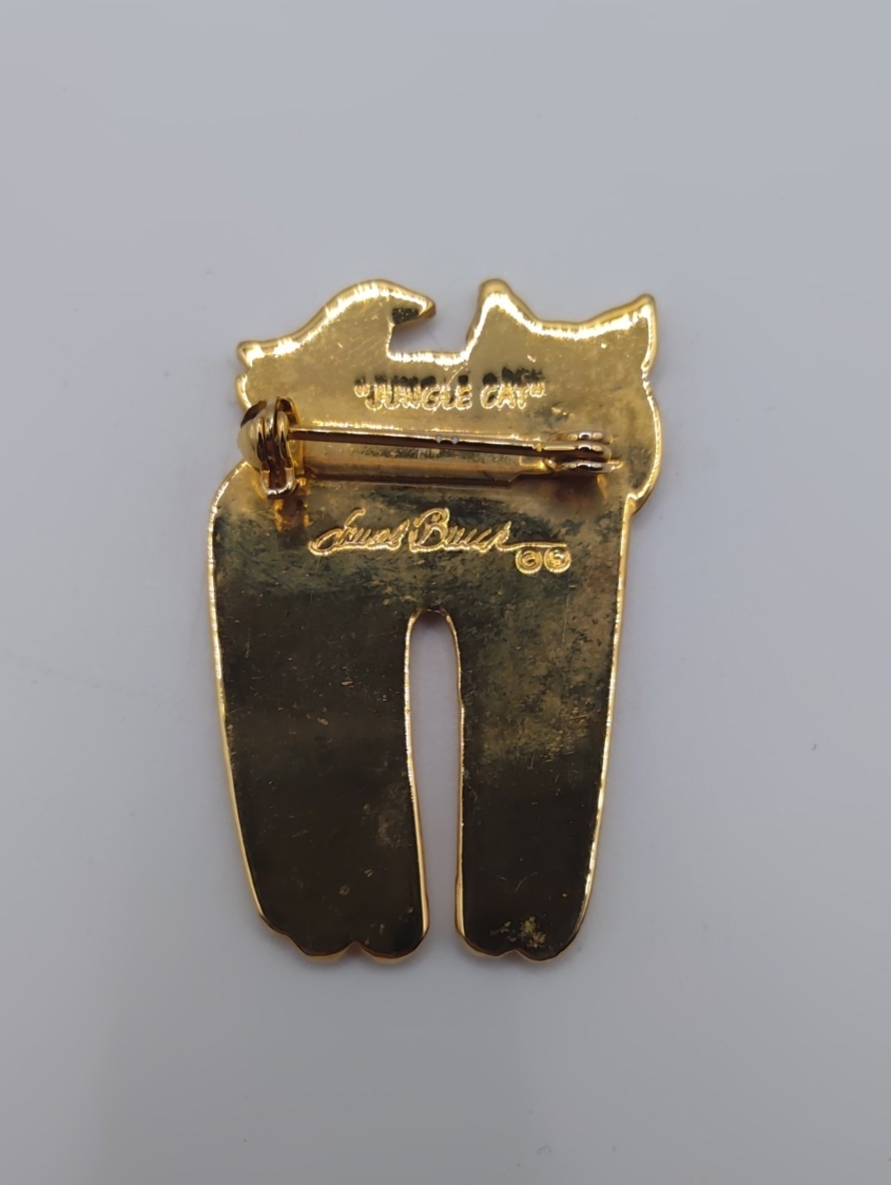 Laurel Burch "Jungle Cat" Brooch - Picture 4 of 4